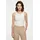 Boss ORANGE Ripptanktop Eplie Premium Damenmode mit Mesh-Details beige S (36)