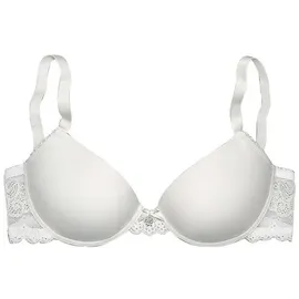 LASCANA Push-up-BH Damen creme Gr.90AA