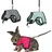 Trixie Softgeschirr mit Leine 25–32 cm