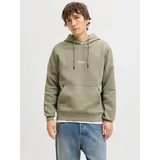 JACK & JONES Hoodie unifarben braun S