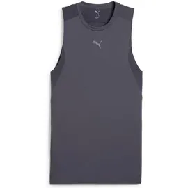 Puma Herren Shirt M CLOUDSPUN SOFT BREATHABLE TANK, Größe XXL in Grau Galactic Gray