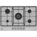 BEKO HIAW75224SXE GASKOCHFELD 75 CM, 5 FLAMMEN, EDELSTAHL
