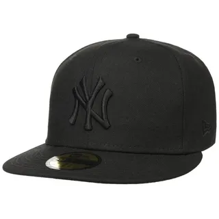 New York Yankees Black On Black 59Fifty Basecap - 7 1/2
