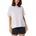 Damen Schlafshirt Kurzarm Baumwolle Mix Pyjamaoberteil Grau-mel _17967 44 EU