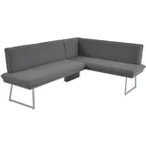 K+W Komfort & Wohnen Eckbank 86x60 cm Flachgewebe Q2 2250 langer Schenkel rechts oder links