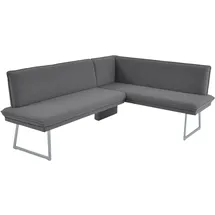 K+W Komfort & Wohnen Eckbank 86x60 cm Flachgewebe Q2 2250 langer Schenkel rechts oder links
