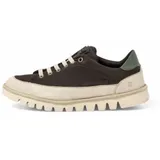Art Unisex. 115961101003_001 Leder Turnschuhe 1596 Ontario schwarz (43), 3 bis 5 cm, Schnürsenkel, Lässig