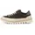 Art Unisex. 115961101003_001 Leder Turnschuhe 1596 Ontario schwarz (43), 3 bis 5 cm, Schnürsenkel, Lässig