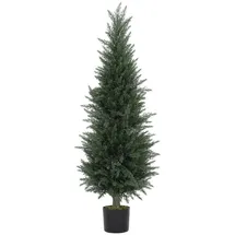 Homcom Künstliche Zypresse Groß 120 cm UV-beständig