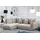 ax living Eckcouch Schlaffunktion 2-Sitzer Beige