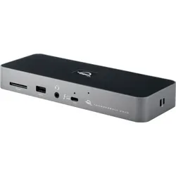 OWC Laptop-Dockingstation "11-Port Thunderbolt 4", silber (silberfarben, schwarz), B:23mm H:9mm T:14mm, Dockingstationen