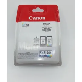 Canon PG-545 schwarz + CL-546 CMY