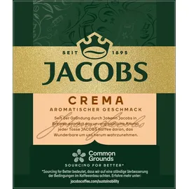 Jacobs Crema löslicher Kaffee, Instantkaffee, Instant Kaffee, 12 x 20 Einzelportionen