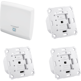 Homematic IP Rolladensteuerung für 3 Rollläden HmIP-BROLL-2 für Markenschalter &...