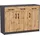 home collective Kommode 110 x 0 x 0 cm Graphit Eiche / Schwarz