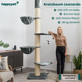 Happy Pet Leonardo Kratzbaum 250 bis 275 cm grau