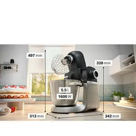 Bosch MUM Serie 6 MUMS6ZS34 Jet black matt