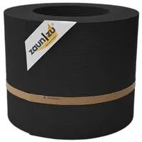 zaunzu® Doppelstabmattenzaun 260 x 19 cm Schwarz