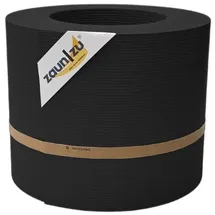 zaunzu® Doppelstabmattenzaun 260 x 19 cm Schwarz