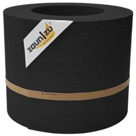 zaunzu® Doppelstabmattenzaun 260 x 19 cm Schwarz