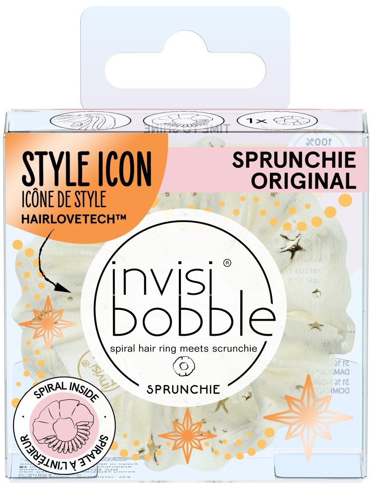 invisibobble SPRUNCHIE Time to Shine The Sparkle is Real