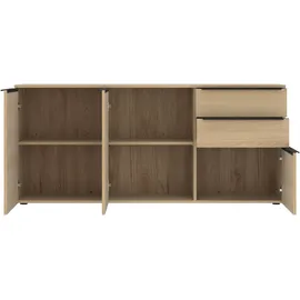 Tom Tailor HOME Kommode Lowboard 165 cm Beige Holz