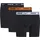 Nike Boxershorts unifarben blau/schwarz M 3er Pack