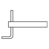 AMECA Einbauwerkzeug R 88333 Nr.1-M 2,5-M 8