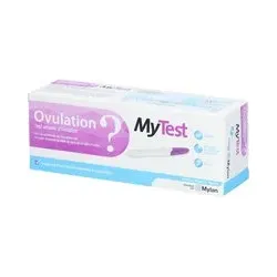 MY TEST - Test d'ovulation Pour identifier les 2 jours plus fertiles de votre cycle Autotest Boîte 7 tests Test(S) 1 pc(s)