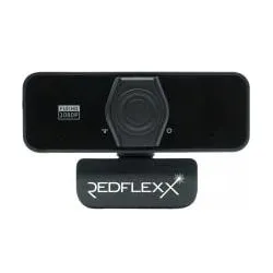 Redcam Redflexx REDCAM RC-300 Full HD-Webcam (1 Mpx), Webcam, Schwarz