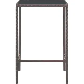 vidaXL Gartenbar Set 5-tlg. Braun