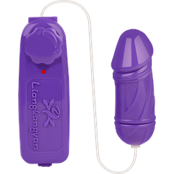 Vibro-Ei mit Fernbedienung, 8 cm, lila