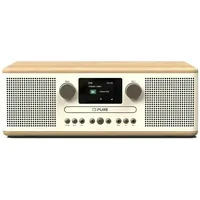 Pure Classic C-D6 Digitalradio White/Oak EU/UK