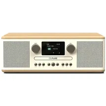 Pure Classic C-D6 Digitalradio White/Oak EU/UK