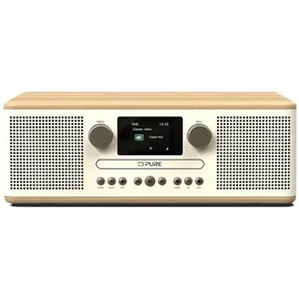 Pure Classic C-D6 Digitalradio White/Oak EU/UK