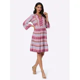 Classic Basics Etuikleid Gemustert Rosa 38