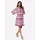 Classic Basics Etuikleid Gemustert Rosa 38
