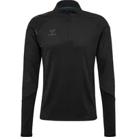 Hummel Pro Training (halber Reißverschluss) schwarz 2XL