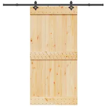 vidaXL Narvik rechts 100 x 210 cm Schwarz