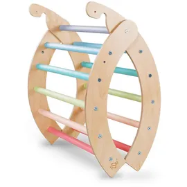 tiSsi Kletterbogen Pastell bunt Holz