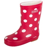 BMS Gummistiefel aus Naturkautschuk Kinder ROT|WEISS 28