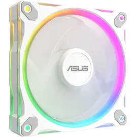 Asus PRIME MR120 ARGB Reverse Triple Pack Gehäuselüfter weiß, 120 mm, PWM