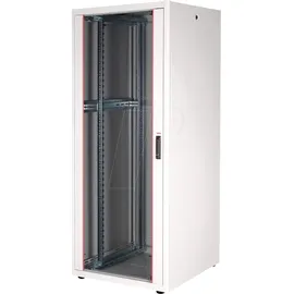Roline 19-Zoll Netzwerkschrank 42 HE, 800x800 BxT Glastür grau