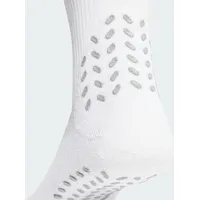Adidas Football GRIP Printed Cushioned Crew Performance Socken White