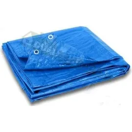 Bradas Gewebe-Schutzplane 10 x 10 m Blau