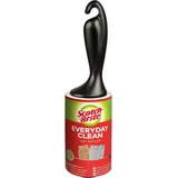 Scotch-Brite Everyday Clean Fusselroller, 1 Rolle 56 Blatt - Fusselrolle für Kleidung und Möbel gegen Fussel oder Tierhaare, Roller ist wiederverwendbar