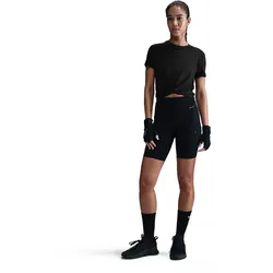 NIKE One Classic Twist Cropped T-Shirt Damen 010 - black/black S