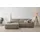 OTTO home Eckcouch Cord 2-Sitzer Grau