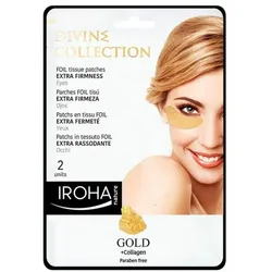 Patches für die Augenkontur Gold Iroha Gold (2 uds) 2 Stücke