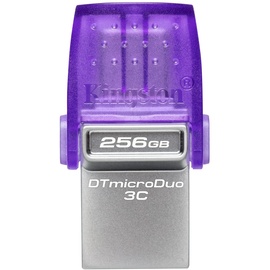 Kingston DataTraveler microDuo 3C G3 256GB, USB-A 3.0/USB-C 3.0 (DTDUO3CG3/256GB)